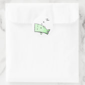 トライアングルダデヤング眠り ラウンドシール (バッグ)