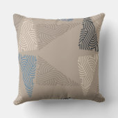 トライアングルパターン クッション (裏面)