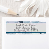 トライアングルブルース差出人住所ラベル ラベル (インサイチュ)