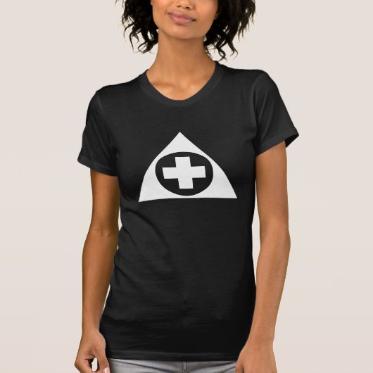 トライアングル医療クロスTシャツ Tシャツ (正面)