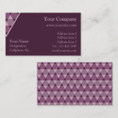 トライアングル デコレーション 名刺 (正面/裏面)
