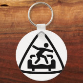 トライアングルCS鍵ラングラー キーホルダー (正面)