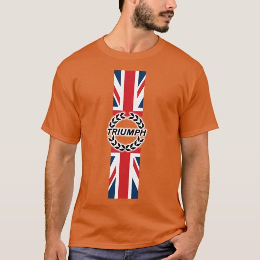 トライアンフ自動車 Tシャツ (正面)