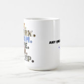 トライア食べートの仕事でバイク走スプの毎日の生活 マグカップ (中央)