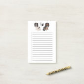 トライカラーとブラックとタンカバリエ ポストイット (デスク上)