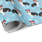 トライカラーのコルギ包み紙 ラッピングペーパー (ロールコーナー)