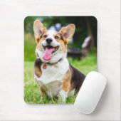 トライカラーペンブロークウェルシュコーギー子犬 マウスパッド (マウス)