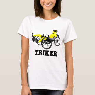 トライカーレクベント自転車のトライク Tシャツ