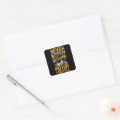 トライクの老人 スクエアシール (封筒)