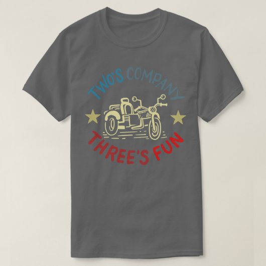 トライクオートバイトリカー Tシャツ (デザイン正面)