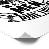 トライクギフト男性へ | Triker Trikesオートバイ ポスター (角)