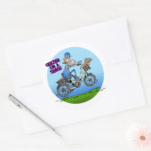 トライクステッカーのGeezer ラウンドシール (封筒)