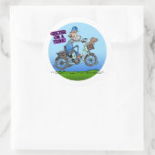 トライクステッカーのGeezer ラウンドシール (バッグ)