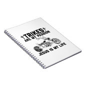 トライクバイクことわざ |トライカーライクスギフトアイディア ノートブック (右側)