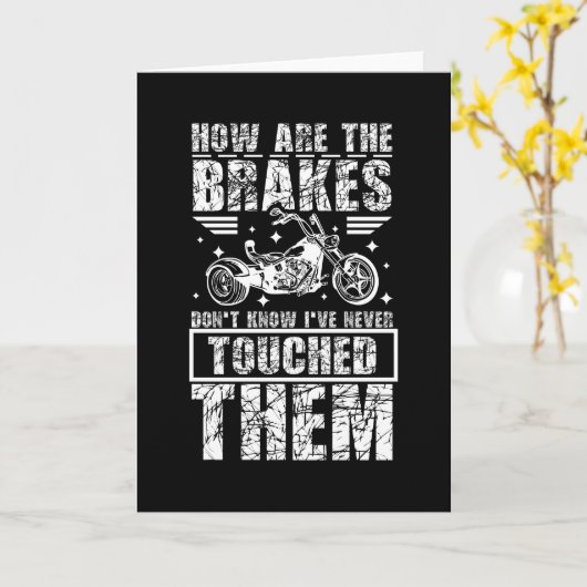 トライクバイク カード (黄色い花)