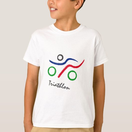 トライサ素晴らしロンのロゴ Tシャツ (正面)