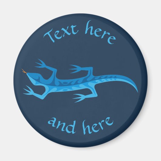 トライザードブルー マグネット (正面)