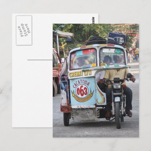 トライシクル ポストカード (正面/裏面)