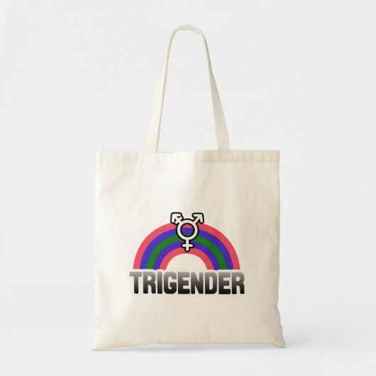 トライジェンダー プライド トートバッグ (正面)