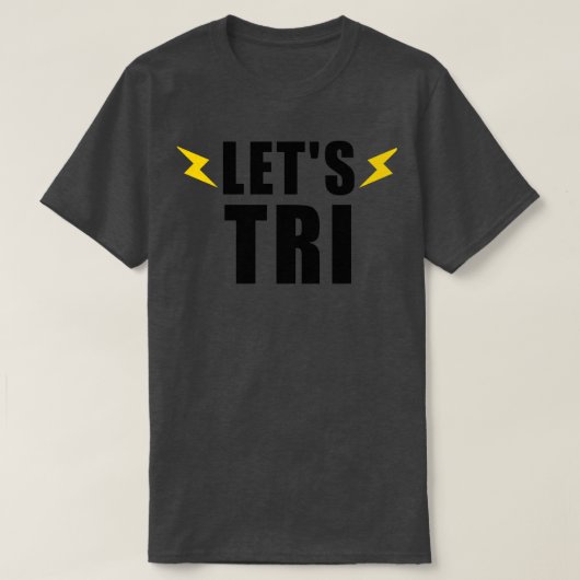 トライスイミングバイクギフトト走ライスラスレットトライアスロン5 Tシャツ (デザイン正面)