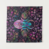 トライスケレの女神トリプルムーン タペストリー (正面(横))