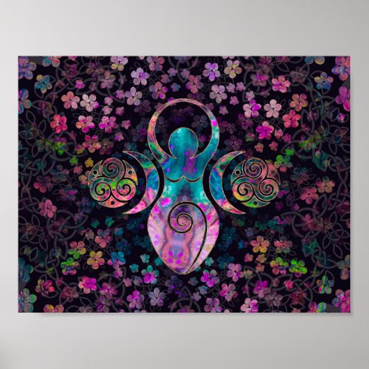 トライスケレの女神トリプルムーン ポスター (正面)