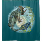 トライタルトップス恐竜 シャワーカーテン (正面)