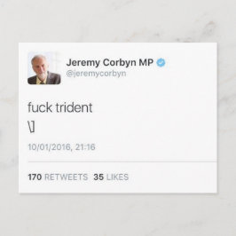 トライデント ポストカード