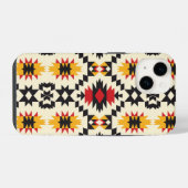 トライバアステカルデザイン iPhoneケース (裏面横)