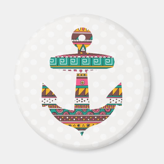 トライバルいかり マグネット (正面)