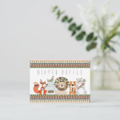 トライバルおむつラッフルチケット エンクロージャーカード (スタンド正面)