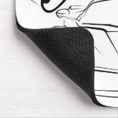 トライバルのレーサー マウスパッド (コーナー)