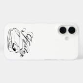 トライバルのレーサー Case-Mate iPhoneケース (裏面 (横))