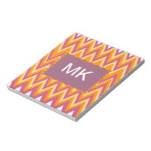 トライバルアステカジグザグ ノートパッド (回転)