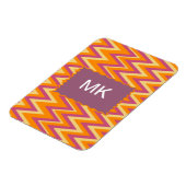 トライバルアステカジグザグ マグネット (左側)