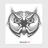 トライバルアニマルバードフクロウ シール (シート)