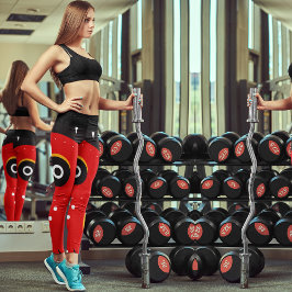 トライバルアフロマスク カプリレギンス