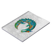 トライバルアリゲーターアート ノートブック (左側)