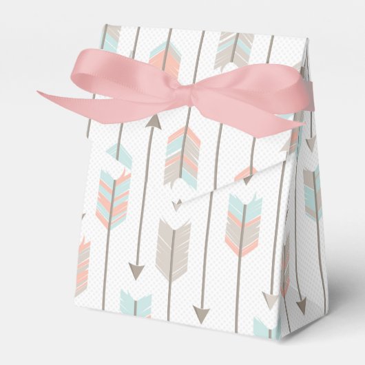 トライバルアローグレーピンクブルーの特典ボックス フェイバーボックス (正面サイド)