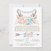 トライバルアントラーボホジェンダーリビール招待状 招待状 (正面)