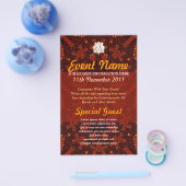 トライバルアースイベントフライヤー チラシ (シングル)