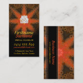 トライバルアースニューエイジアート名刺 名刺 (正面/裏面)