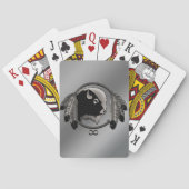 トライバルアートカードメパーソナライズされたティストランプ トランプ (裏面)