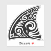 トライバルアートシャークフィン シール (シート)