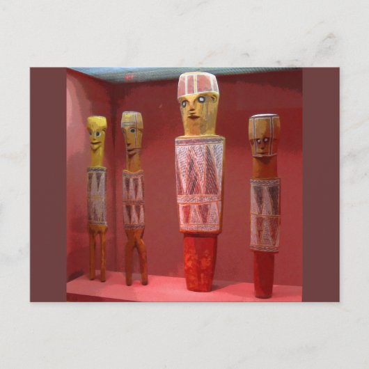 トライバルアートCB ポストカード (正面)