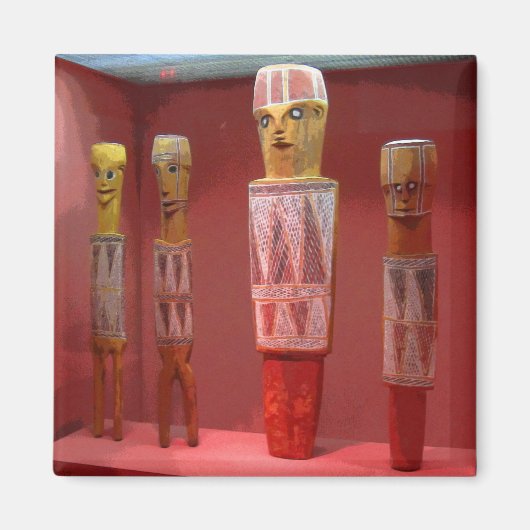 トライバルアートCB マグネット (正面)