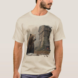 トライバルアーマーベア - 秋のガーディアンエディション Tシャツ