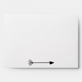 トライバルア独身のートブラックアロートレンディーデザイン 封筒