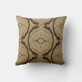 トライバルイカットアクセント枕 クッション (裏面)