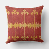 トライバルイカットアクセント装飾用クッション クッション (裏面)